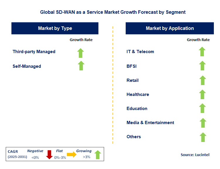 SD-WAN as a Service Market by Segment