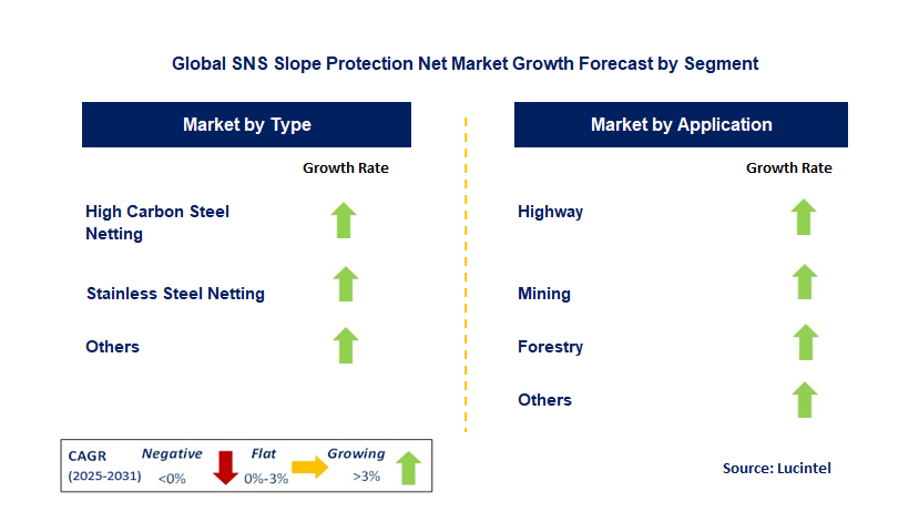 SNS Slope Protection Net Market by Segment