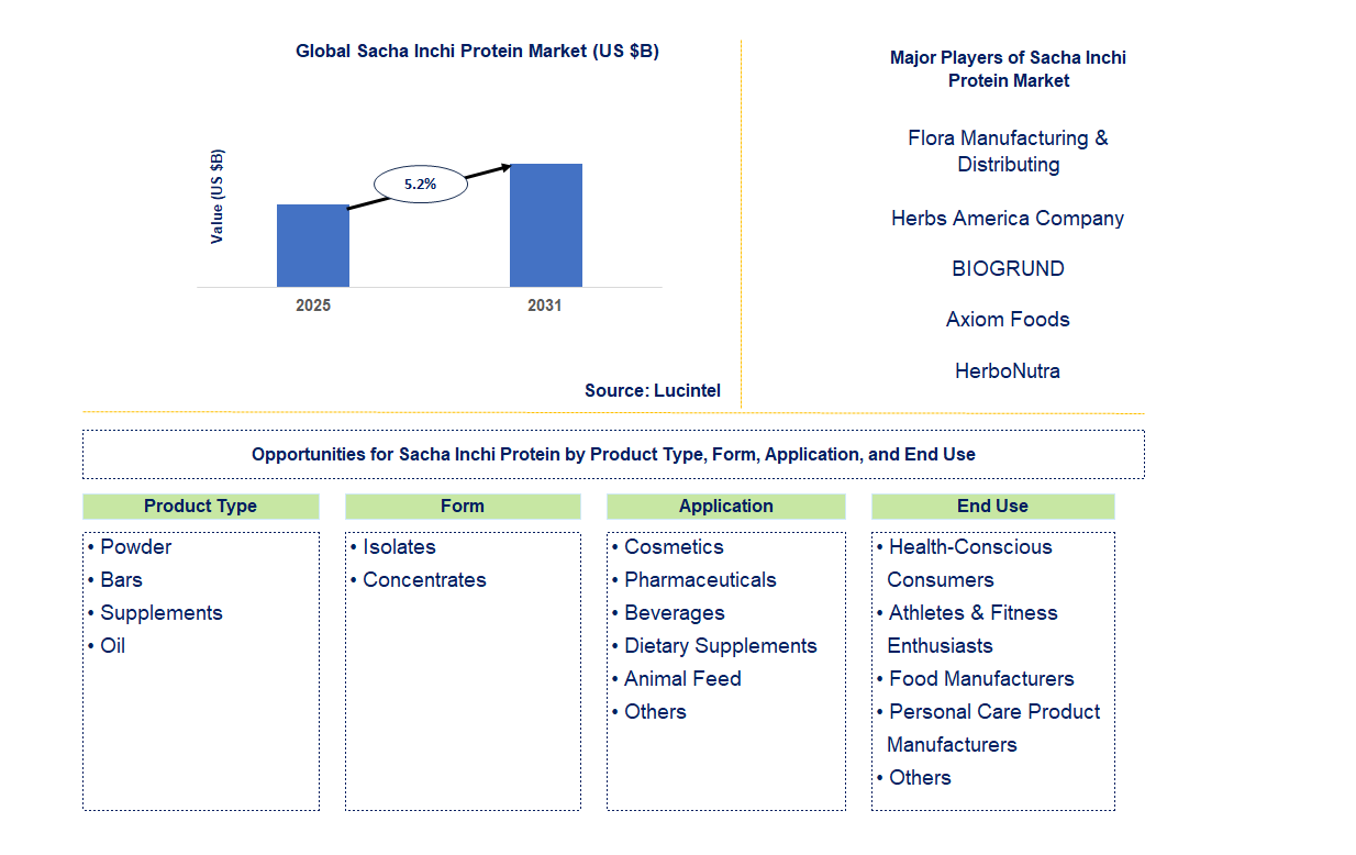 Sacha Inchi Protein Market Trends and Forecast