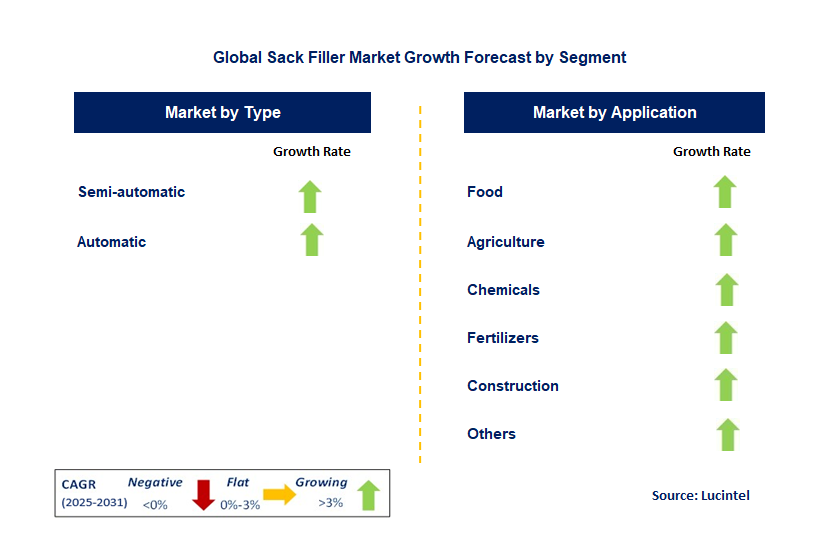 Sack Filler Market by Segment