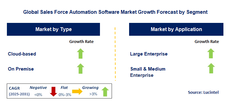 Sales Force Automation Software Market by Segment