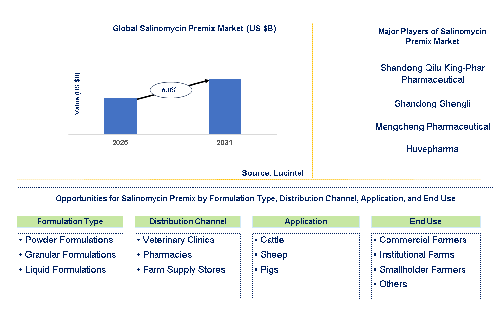 Salinomycin Premix Market Trends and Forecast
