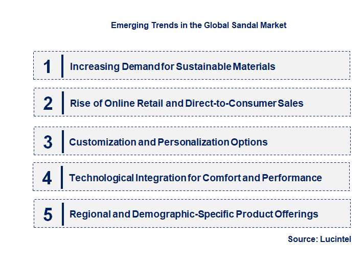 Emerging Trends in the Sandal Market