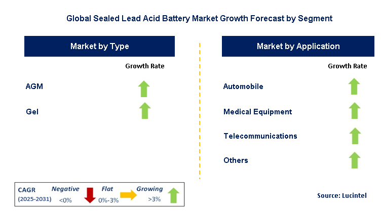 Sealed Lead Acid Battery Market by Segment