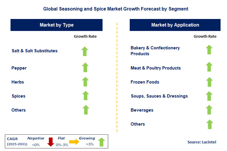 Seasoning and Spice Market by Segment