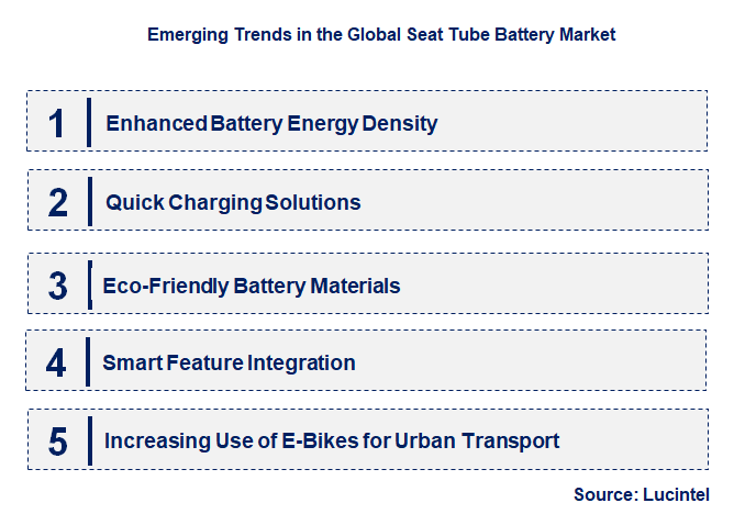 Emerging Trends in the Seat Tube Battery Market