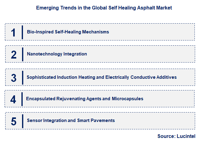 Emerging Trends in the Self Healing Asphalt Market