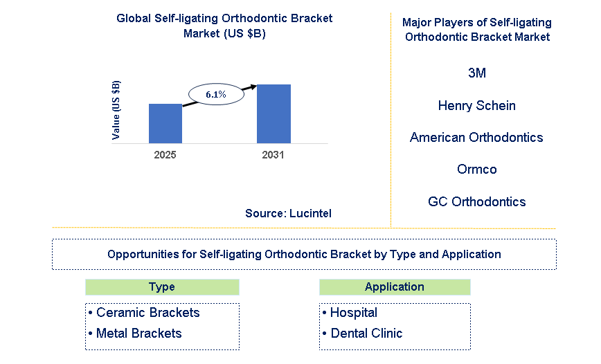 Self-ligating Orthodontic Bracket Market Trends and Forecast