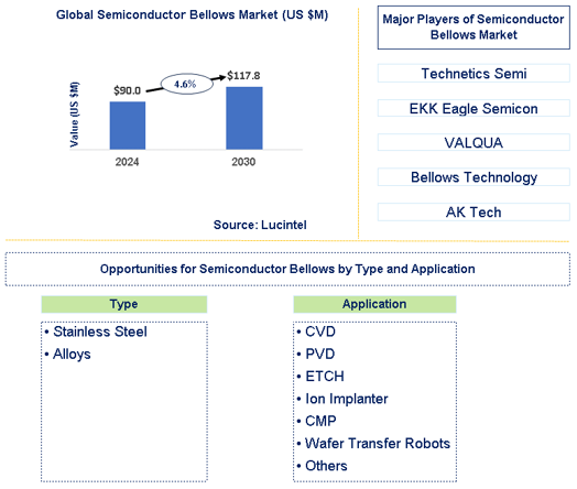 Semiconductor Bellows Market Trends and Forecast