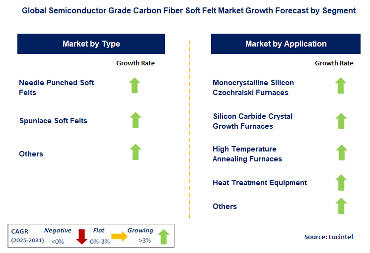 Semiconductor Grade Carbon Fiber Soft Felt Market by Segment