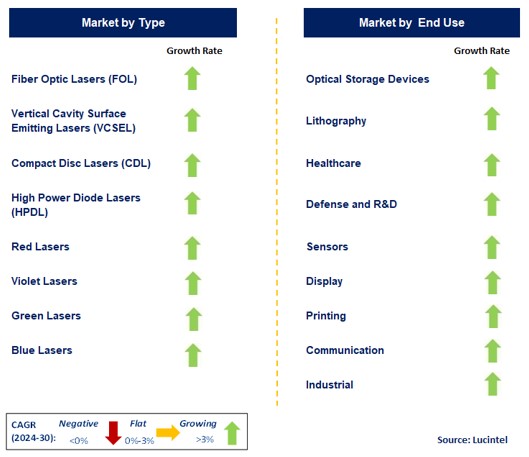 Semiconductor Laser by Segment