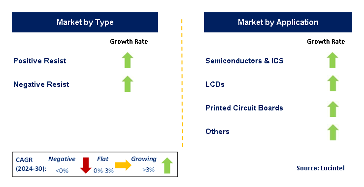 Semiconductor Resist by Segment