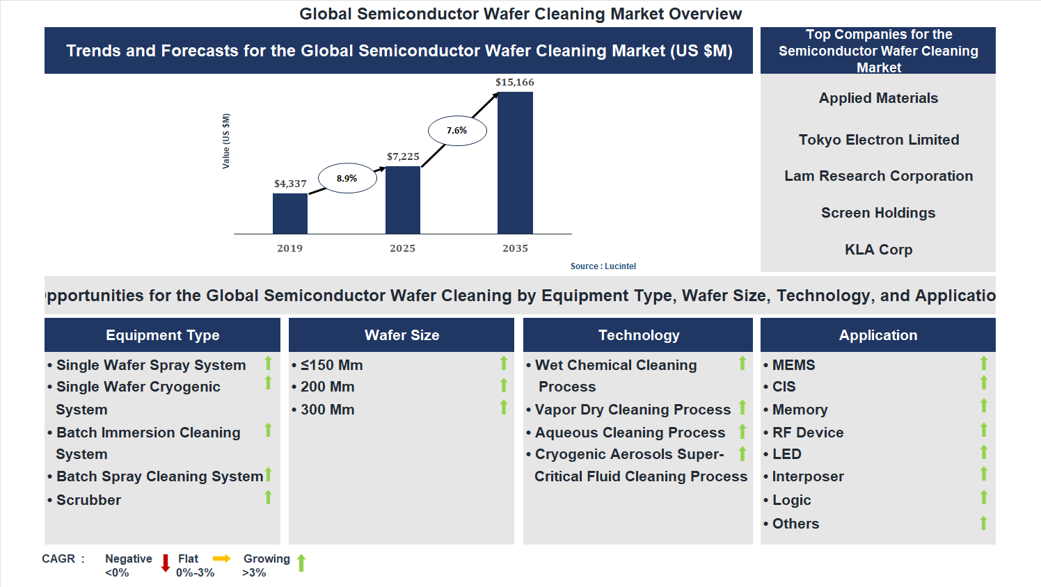 Semiconductor Wafer Cleaning Market Trends and Forecast