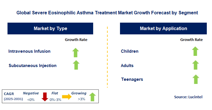 Severe Eosinophilic Asthma Treatment Market by Segment