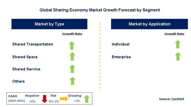 Sharing Economy Market by Segment