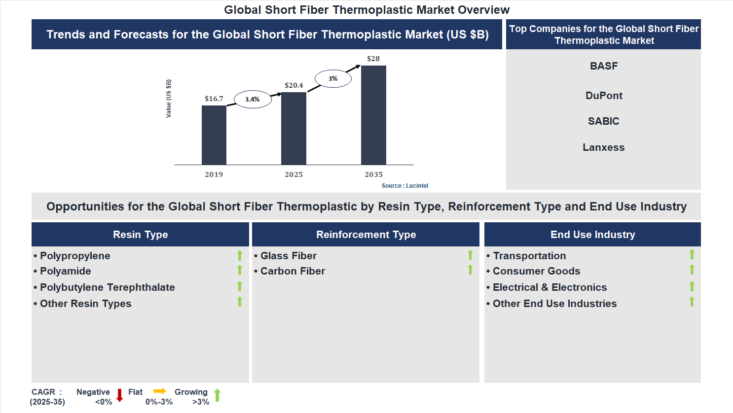 Global Short Fiber Thermoplastic Market