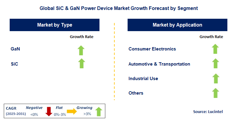 SiC & GaN Power Device Market by Segment