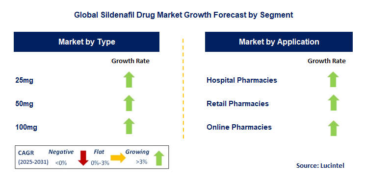 Sildenafil Drug Market by Segment