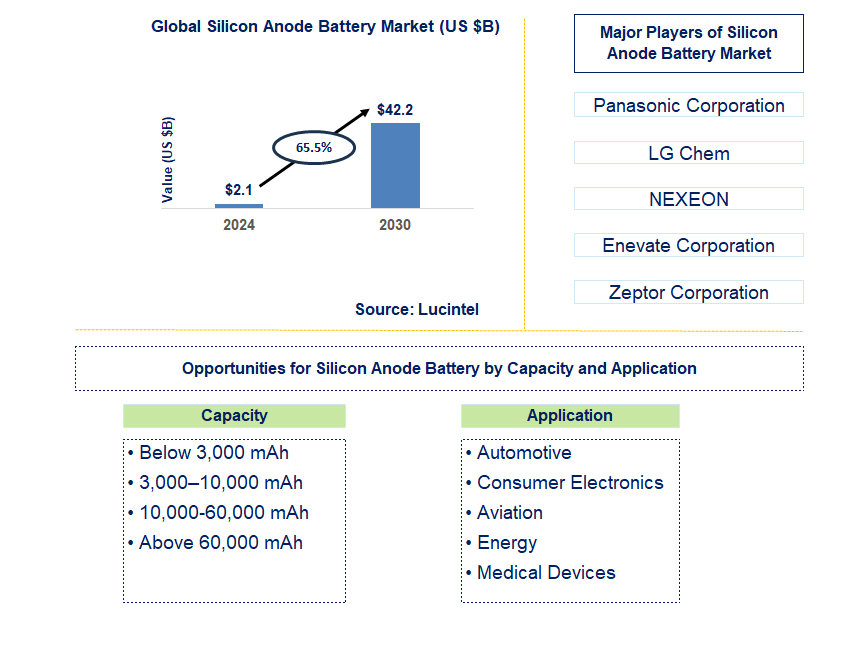 Silicon Anode Battery Trends and Forecast