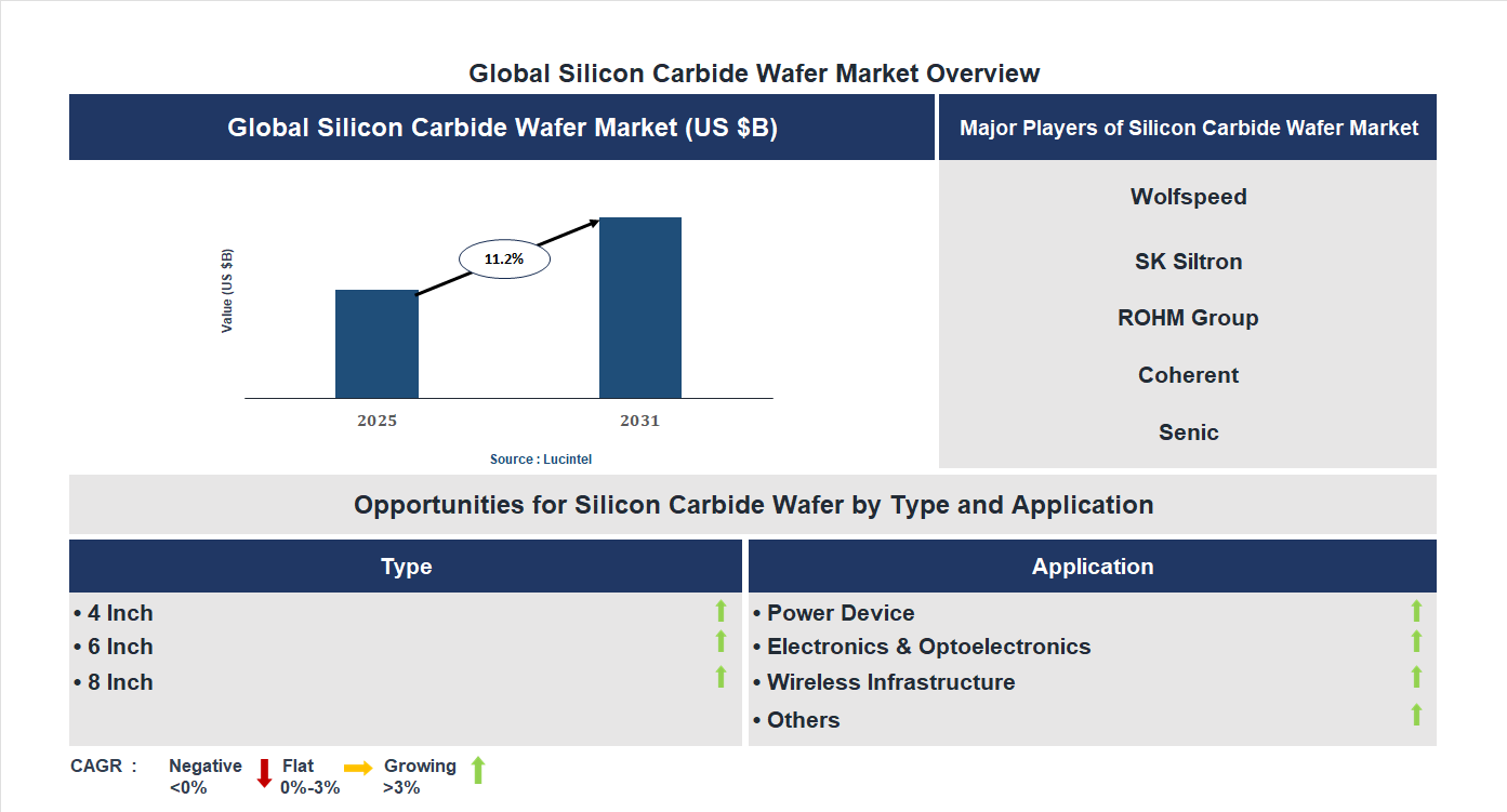 Silicon Carbide Wafer Market Trends and Forecast