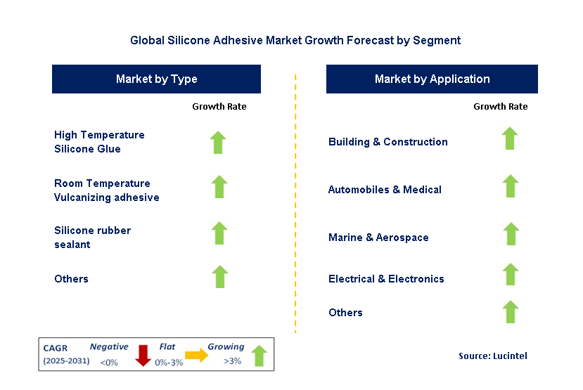 Silicone Adhesive Market by Segment