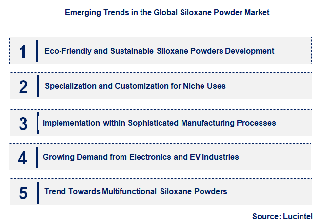 Emerging Trends in the Siloxane Powder Market