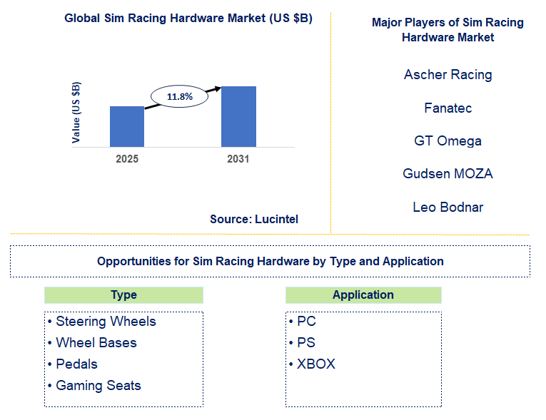 Sim Racing Hardware Market Trends and Forecast