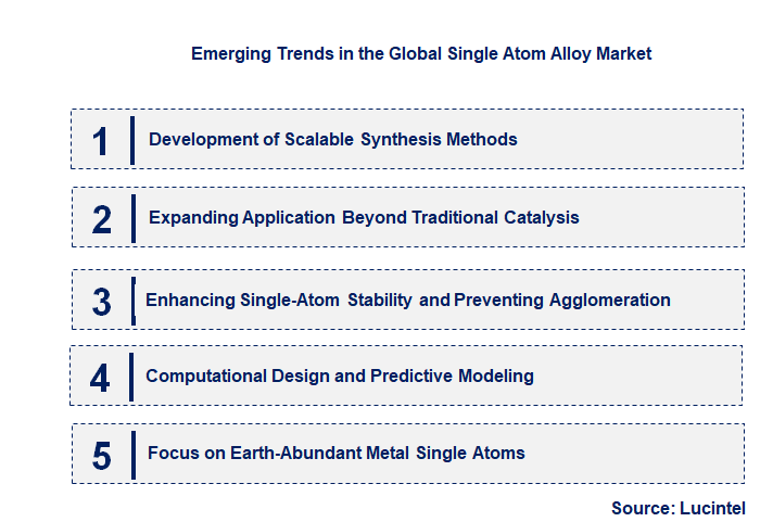 Single Atom Alloy Market by Segment