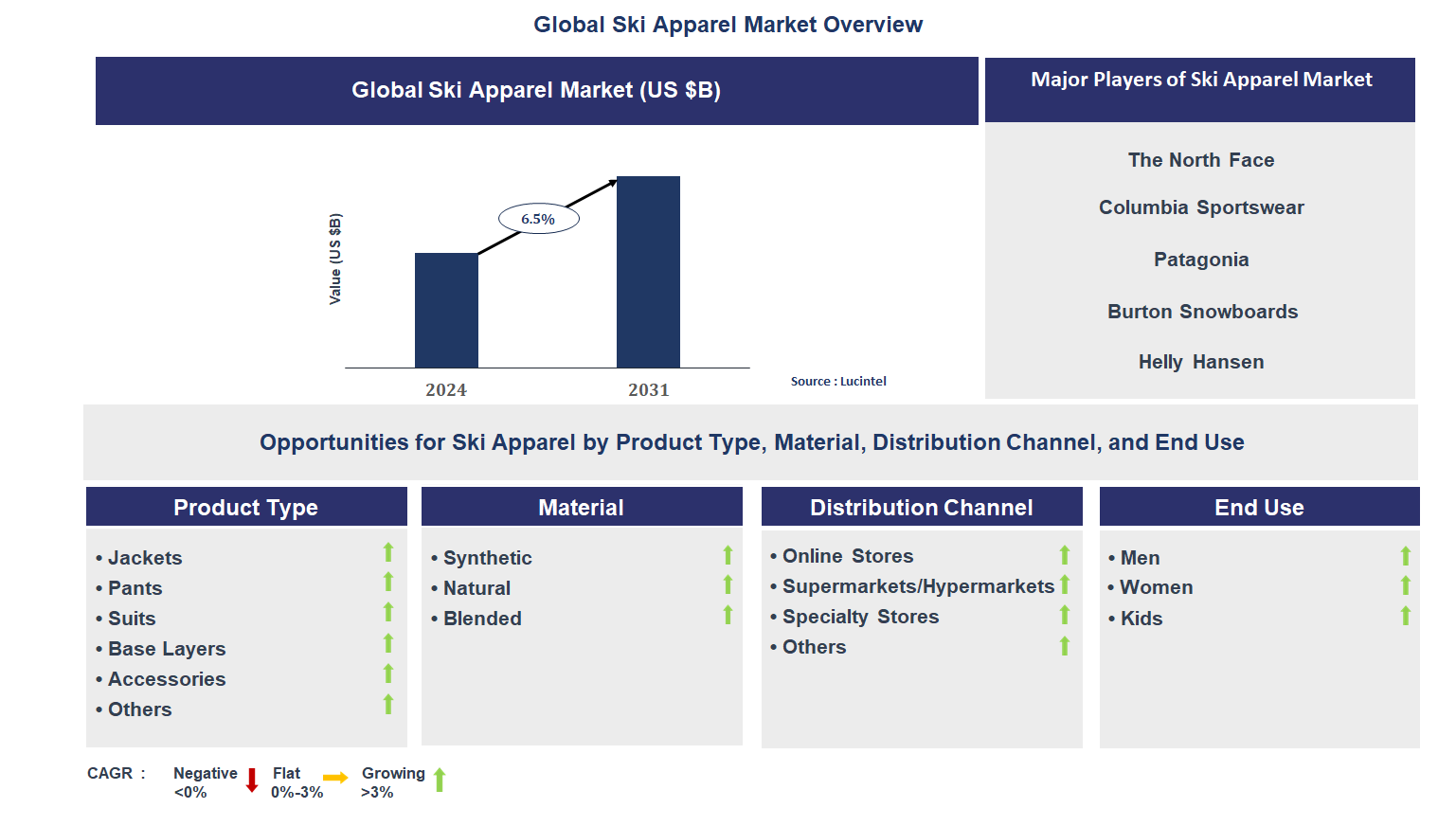 Ski Apparel Market Trends and Forecast