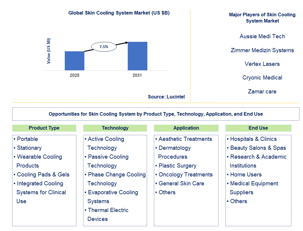 Skin Cooling System Market Trends and Forecast
