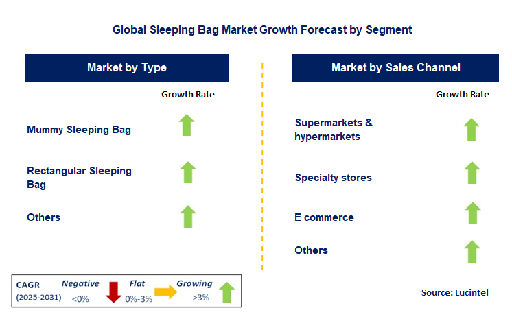 Sleeping Bag Market by Segment