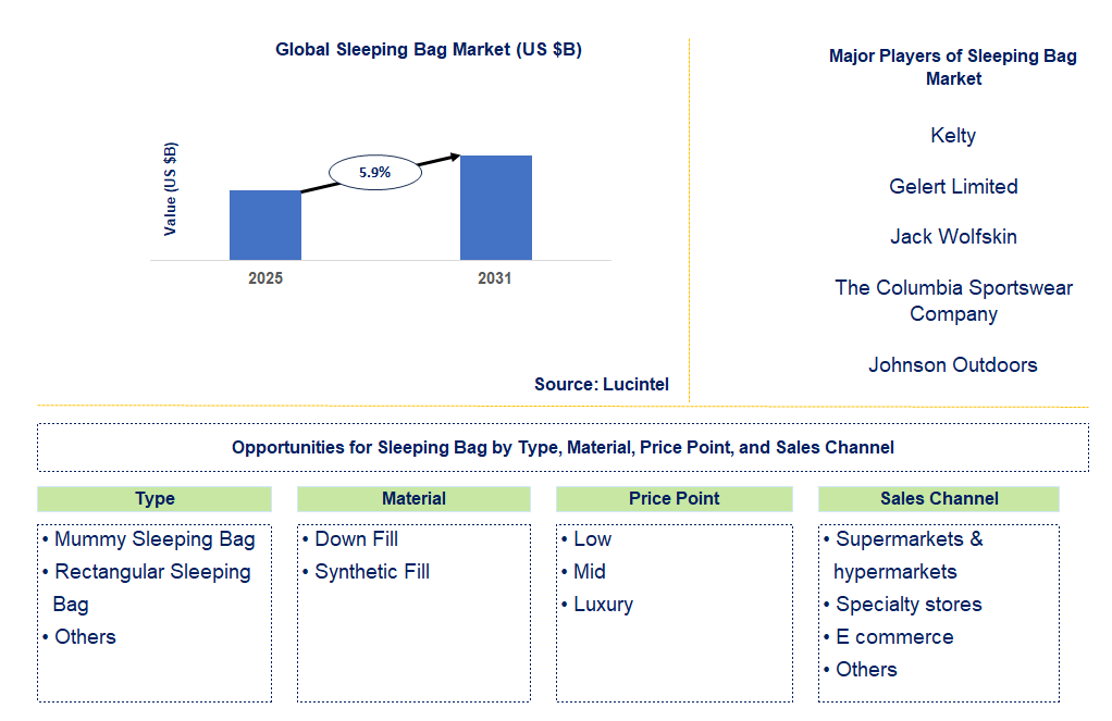 Sleeping Bag Market Trends and Forecast
