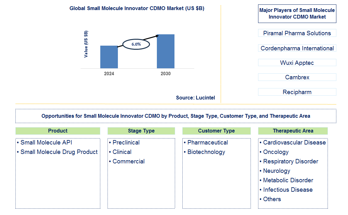 Small Molecule Innovator CDMO Trends and Forecast