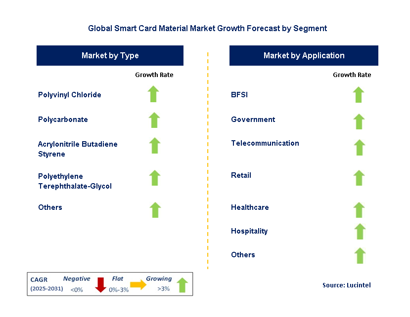 Smart Card Material Market by Segment