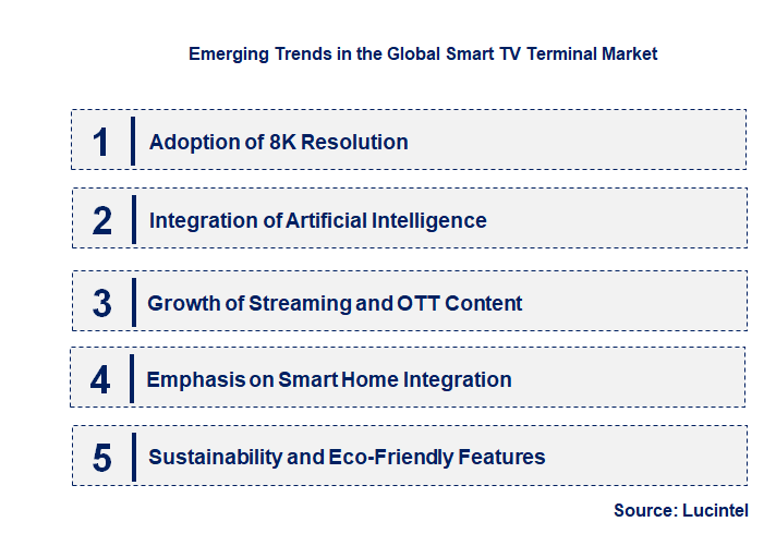 Emerging Trends in the Smart TV Terminal Market