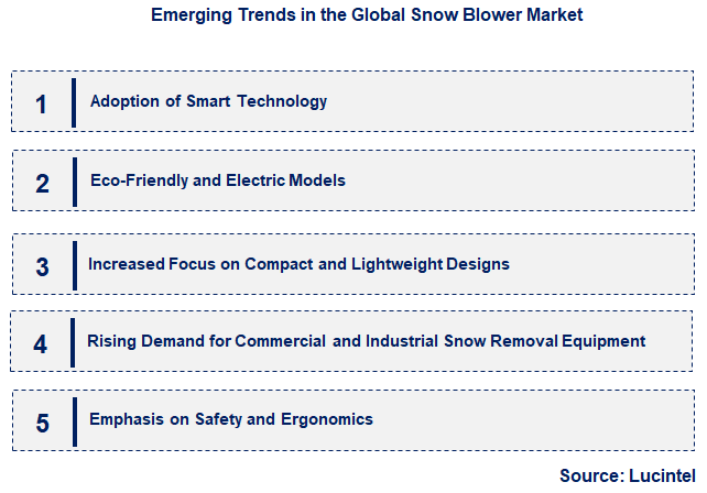 Emerging Trends in the Snow Blower Market