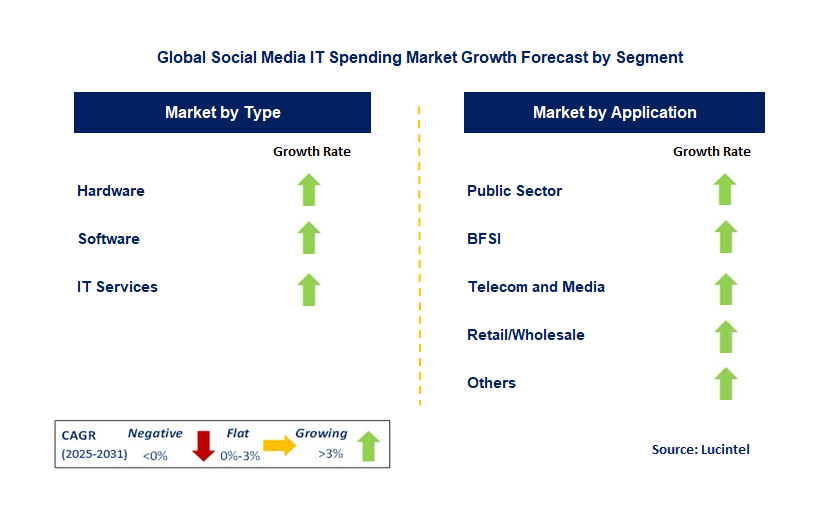 Social Media IT Spending Market by Segment