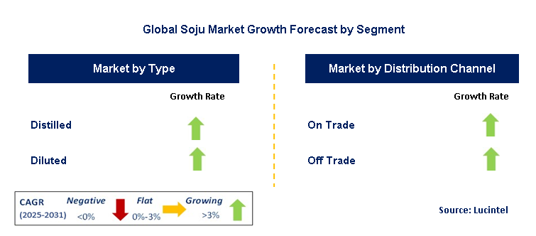 Soju Market by Segment