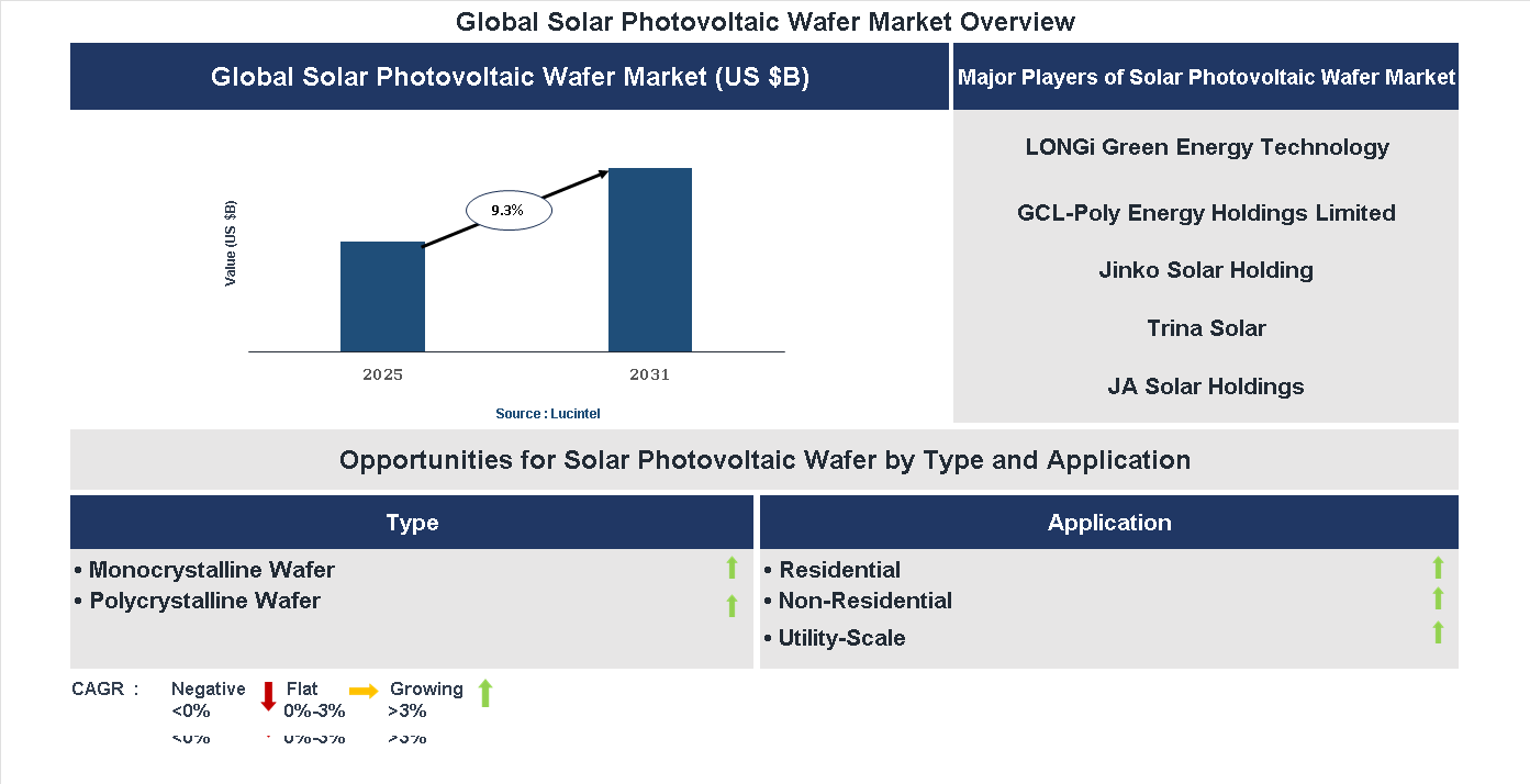 Solar Photovoltaic Wafer Market Trends and Forecast