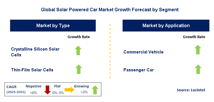 Solar Powered Car Market by Segment