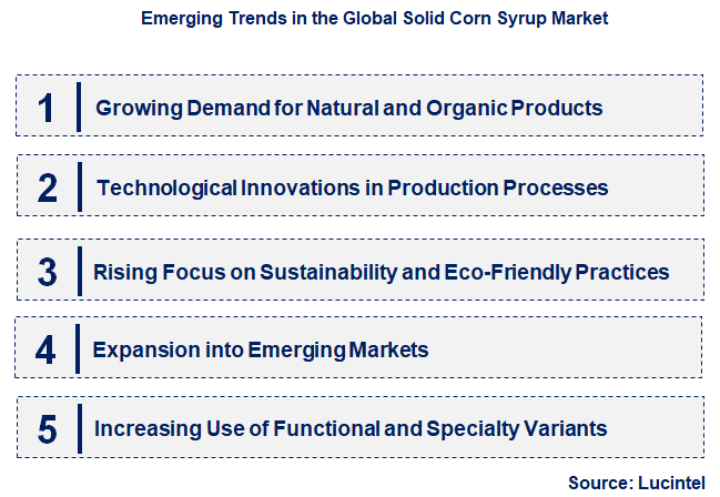 Emerging Trends in the Solid Corn Syrup Market