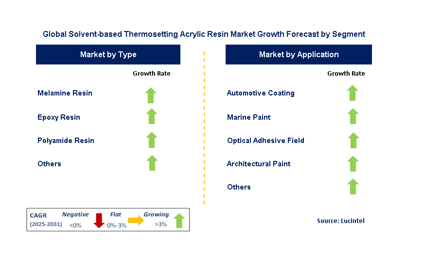 Solvent-based Thermosetting Acrylic Resin Market by Segment