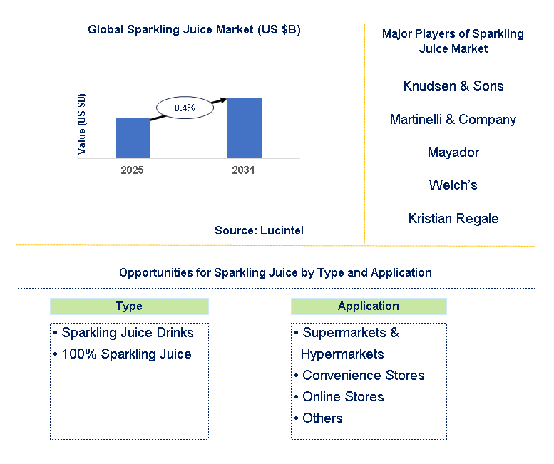 Sparkling Juice Market Trends and Forecast