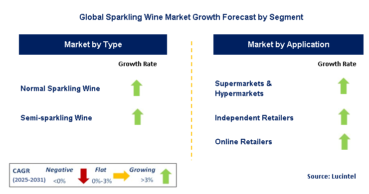 Sparkling Wine Market by Segment