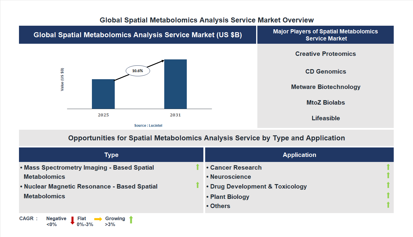 Spatial Metabolomics Analysis Service Market Trends and Forecast