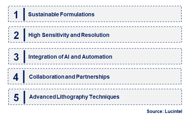 Emerging Trends in the Special Chemicals For Photoresist Market