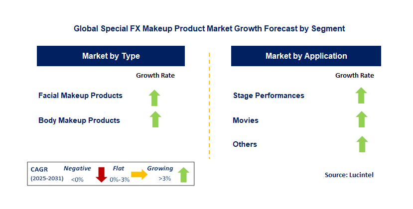 Special FX Makeup Product Market by Segment
