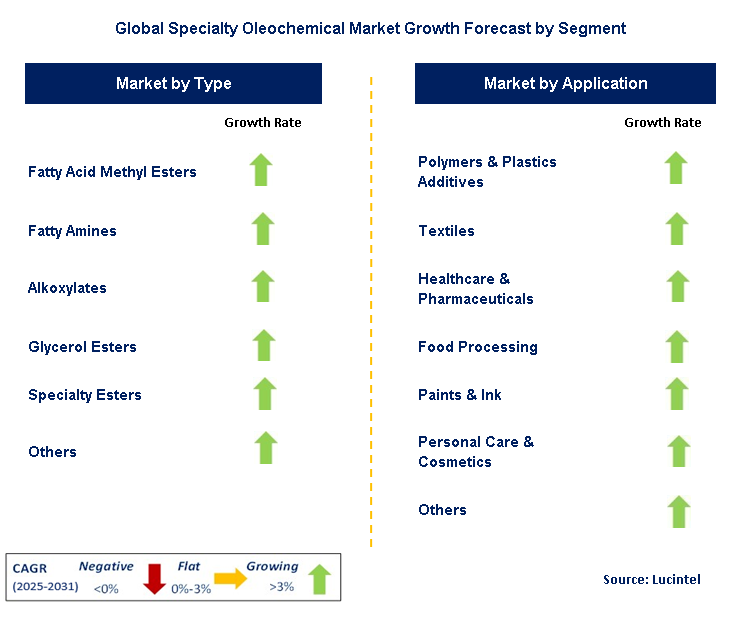 Specialty Oleochemical Market by Segment