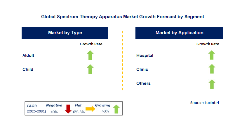 Spectrum Therapy Apparatus Market by Segment