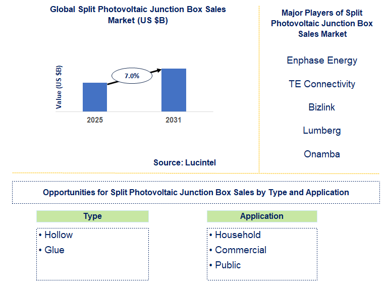 Split Photovoltaic Junction Box Sales Market Trends and Forecast